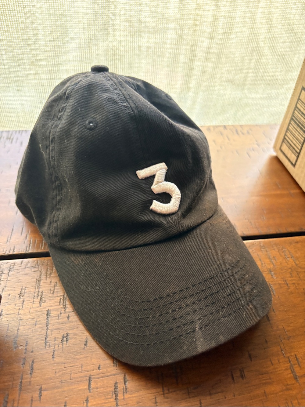 Chance The Wrapper Embroidered Black Baseball Cap - Classic dad Hat